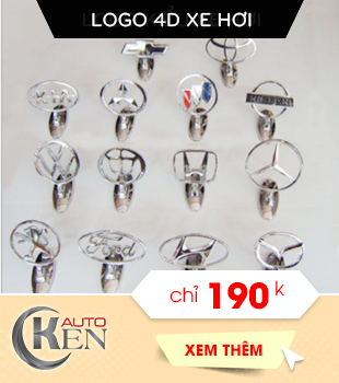 Logo kiểu 4D xe hơi