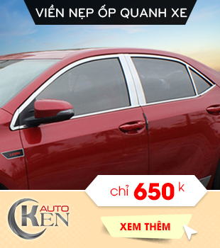 Viền nẹp ốp quanh xe